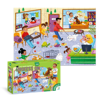 puzzle edukacyjne 150 elemementów zawody weterynarze dodo