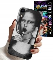 ETUI CASE DO IPHONE XR - MONA LISA WZORY DLA KOBIET PLECKI OBUDOWA