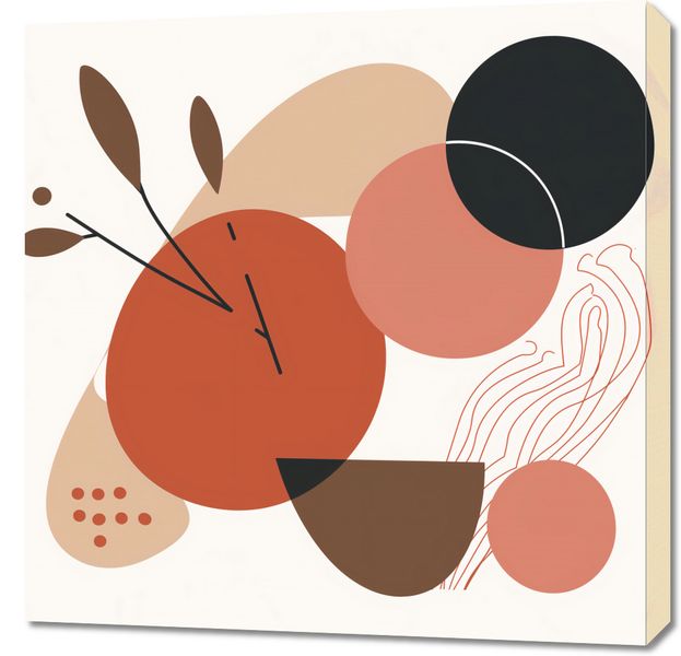 Obraz 70x70cm Szkic Warstw zdjęcie 1