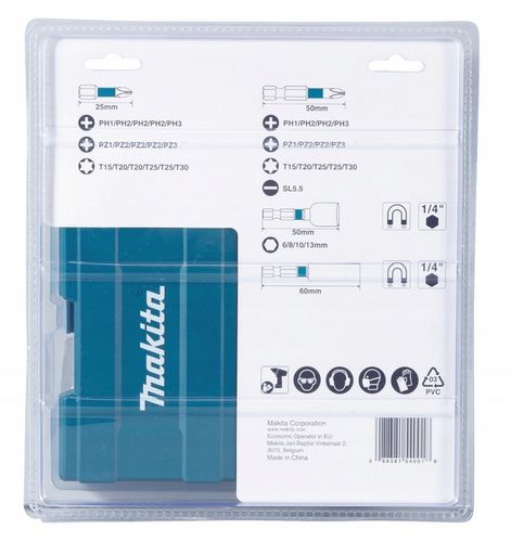 MAKITA B-66880 ZESTAW BITÓW / NASADEK UDAROWYCH IMPACT BLACK 35 SZT. na Arena.pl