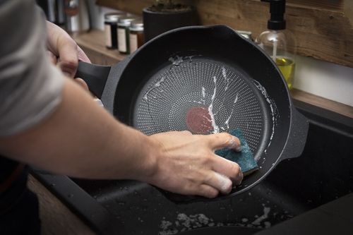 Patelnia Garnek do bigosu TEFAL 26 cm Pokrywka Indukcja na Arena.pl