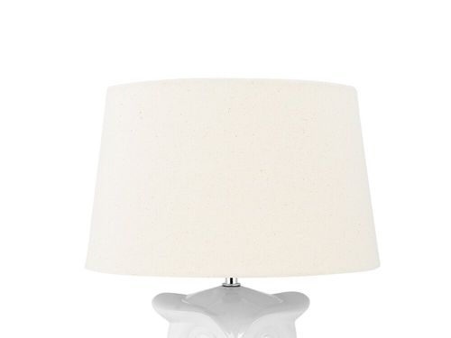Lampka Nocna Ceramiczna Biała Owl na Arena.pl