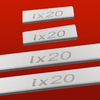 Listwa progowa HYUNDAI IX20 Stal nierdzewna 304 mat 4szt