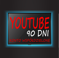 YOUTUBE KONTO PREMIUM 90 DNI