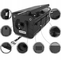 DUŻY ORGANIZER DO BAGAŻNIKA SAMOCHODU AUTA KUFER SKRZYNKA SZTYWNY + COOLER