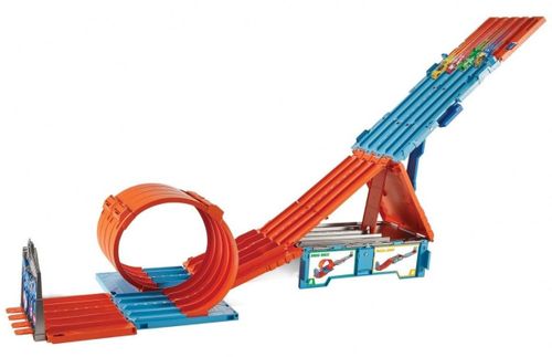 MATTEL HOT WHEELS Track Builder Mega tor + 2 autka na Arena.pl