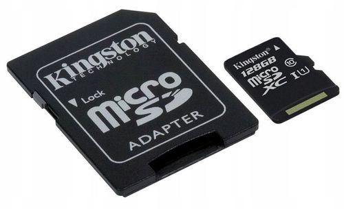 KARTA PAMIĘCI microSD 128GB KINGSTON Z ADAPTEREM na Arena.pl