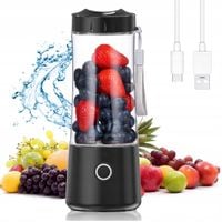 BLENDER PRZENOŚNY SMOOTHIE MAKER 400 ML 6 OSTRZAMI DO SOKÓW KOKTAJLI