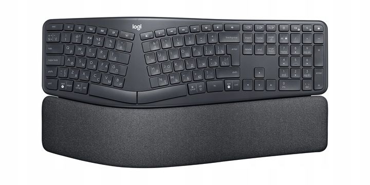 Bezprzewodowa klawiatura dzielona Logitech ERGO K860 Unyfing / Bluetooth zdjęcie 4