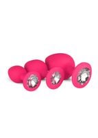 plug diamond plug set pink