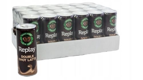 Kawa Mrożona REPLAY Double Shot Latte - Podwójne espresso na Arena.pl