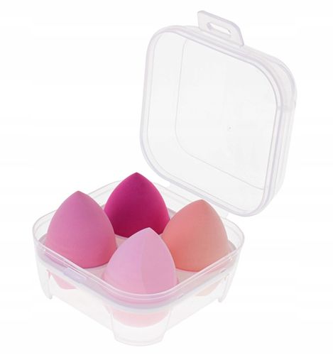 ZESTAW 4 GĄBKI DO MAKIJAŻU GĄBKA BLENDER GĄBECZKI na Arena.pl