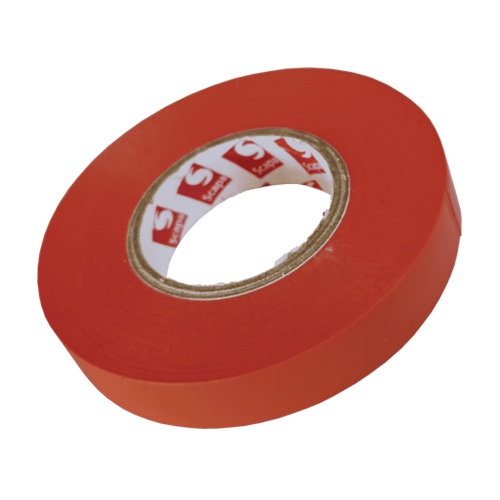 TAŚMA IZOLACJA 2702A 12mm/25m CZERWONA, SCAPA BULK AUTO, DO WIĄZEK na Arena.pl