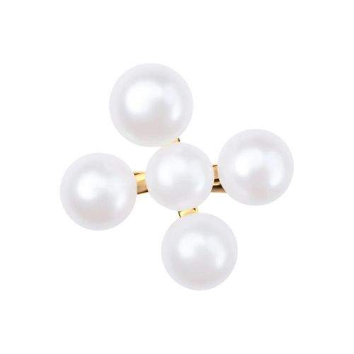 Srebrny pierścionek PDK6504Y - Naturalne Perły hodowane słodkowodne na Arena.pl