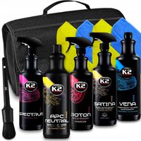 K2 DUŻY ZESTAW KOSMETYKÓW DO AUTA CAR DETAILING
