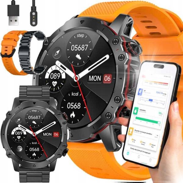 Smartwatch niktrade 6927 pomarańczowy zdjęcie 1