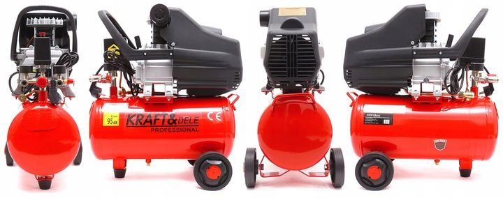 KOMPRESOR OLEJOWY SPRĘŻARKA 24L 230V 8BAR 205L/MIN zdjęcie 9