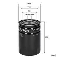 FILTR OLEJU DO VOLVO PENTA AQD-Serie