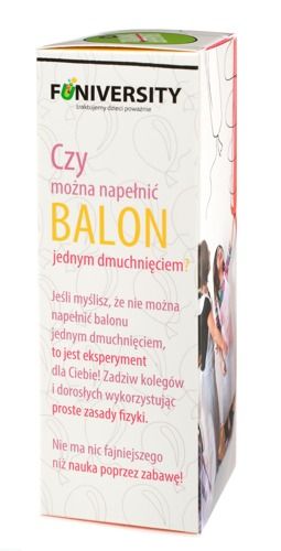 FUN air eksperyment z balonem na Arena.pl