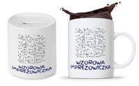 Zestaw Skarbonka + Kubek Imprezowicza Prezent Z Nadrukiem Ze Zdjęciem