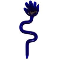 dabber szklany "niebieska łapka" clover hand do olejku 10 cm