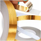 Taśma Listwa Ozdobna Samoprzylepna Dekoracyjna Złota Dekor 2 cm x 50 m