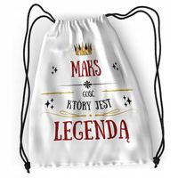 Plecak Sportowy Szkolny Dla Maksa Syna Dziecka Z Nadrukiem Ze Zdjęciem