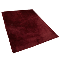 Dywan shaggy 200 x 300 cm ciemnoczerwony EVREN