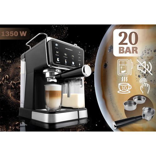 Ekspres do kawy kolbowy spieniacz do mleka 20 bar Berdsen BD-773 czarny na Arena.pl