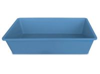 Kuweta dla kota w klasycznym stylu Zolux kocia toaleta 50x35x12cm błękitna