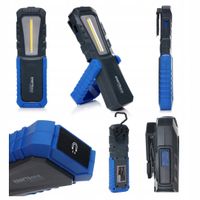 Lampa warsztatowa led 420lm bateria 4400mah magnes hak KD1263