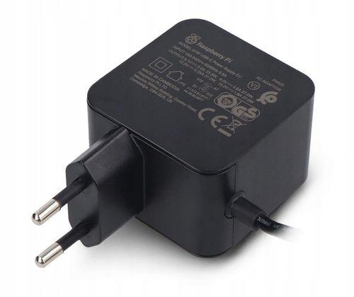 Raspberry Pi 27W USB-C Power Supply - oficjalny zasilacz USB C 5,1V / 5A na Arena.pl