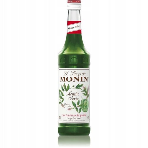 Syrop smakowy MONIN GREEN MINT-zielona mięta 700ml na Arena.pl