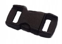 Klamra plastikowa 10 mm (1 szt) CZARNA