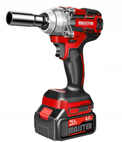 Klucz Udarowy 750Nm! Akumulatorowy Bezszczotkowy Do Kół 20V 1/2' 2Xaku 4Ah