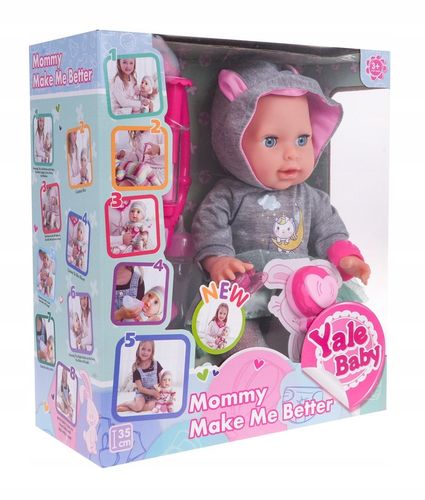 INTERAKTYWNA LALKA BOBAS U LEKARZA PŁACZE KICHA KASZLE EFEKT GORĄCZKI na Arena.pl