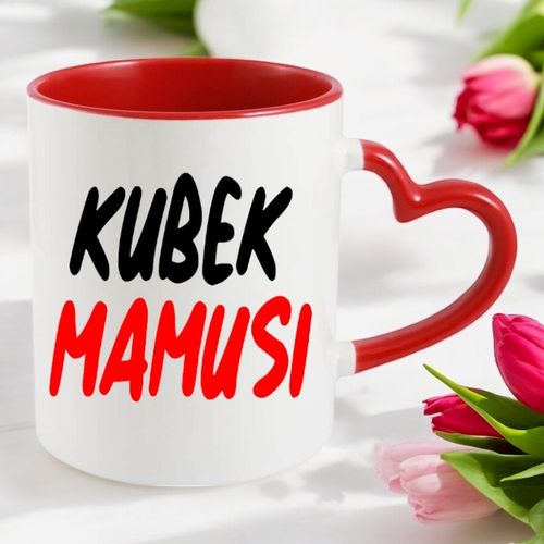 KUBEK Z NADRUKIEM PREZENT DLA MAMY ŻONY NA DZIEŃ MATKI MAMA URODZINY WZORY na Arena.pl