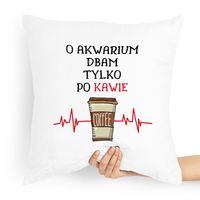 Prezent Poduszka Dla Akwarysty Akwariarza Z Nadrukiem Ze Zdjęciem