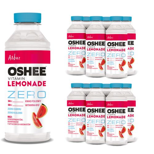 12x OSHEE ZERO Vitamin Lemonade arbuz 555 ml na Arena.pl