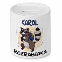 Skarbonka 330 Ml Dla Karola Syna Dziecka Prezent Z Nadrukiem Ze Zdjęciem