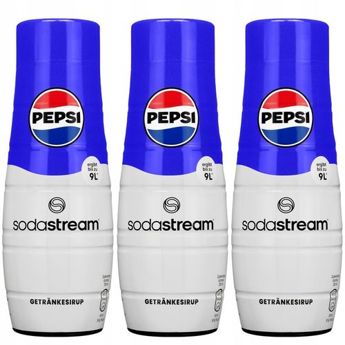 3x SYROP SODASTREAM PEPSI COLA 440 ML KONCENTRAT DO SATURATORA na Arena.pl