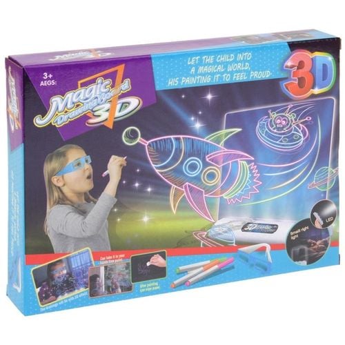 Magiczna Tablica LED 3D do Rysowania Kosmos na Arena.pl