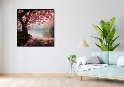 Plakat 100x100cm Spokój Sakury na Arena.pl
