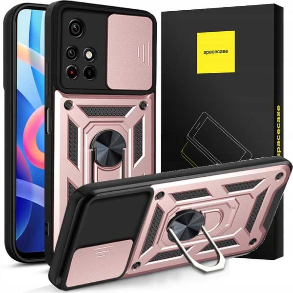 Spacecase Camring Poco X4 Pro 5G Pink zdjęcie 1