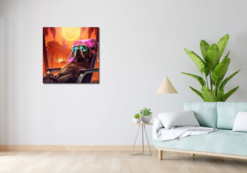 Obraz 70x70cm Lato w Stylu zdjęcie 2