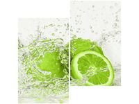 OBRAZ DRUK LIMONKA WODZIE