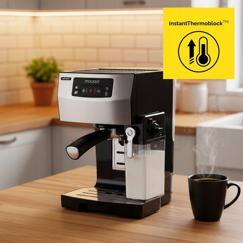 Ekspres do kawy Ciśnieniowy Automatyczny Yoer INOX 20bar + Spieniacz na Arena.pl