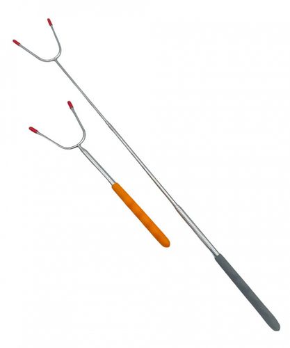 widelec kij teleskopowy do ogniska pieczenia kiełbasek 4 szt. na Arena.pl