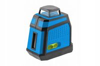 HOGERT POZIOMNICA LASEROWA CZERWONA 30M 3D IP54 ETUI HT4M072