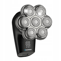 Golarka do głowy BEZPRZEWODOWA 7 OSTRZY TRYMER LED BLAUPUNKT IPX5 USB-C
